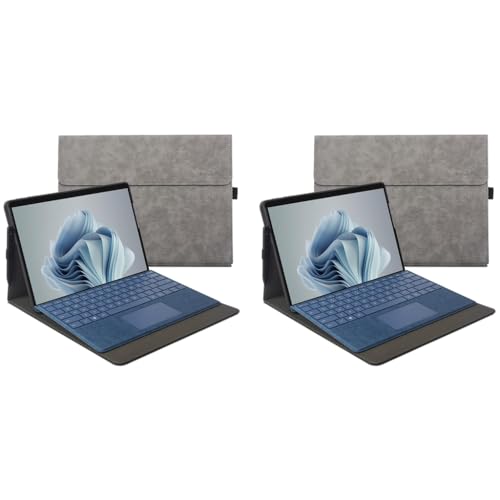 ZORBES® Laptop Case for Surface Pro 9 10 11 13 inch Anti-Scratch Protective Solid Color TPU with Pen Holder Not Include Keyboard Stylus Grey 2 PCS ZORBES® Laptop Case for Surface Pro 9 10 11 13 inch Anti-Scratch Protective Solid Color TPU with Pen Holder Not Include Keyboard Stylus Grey 2 PCS